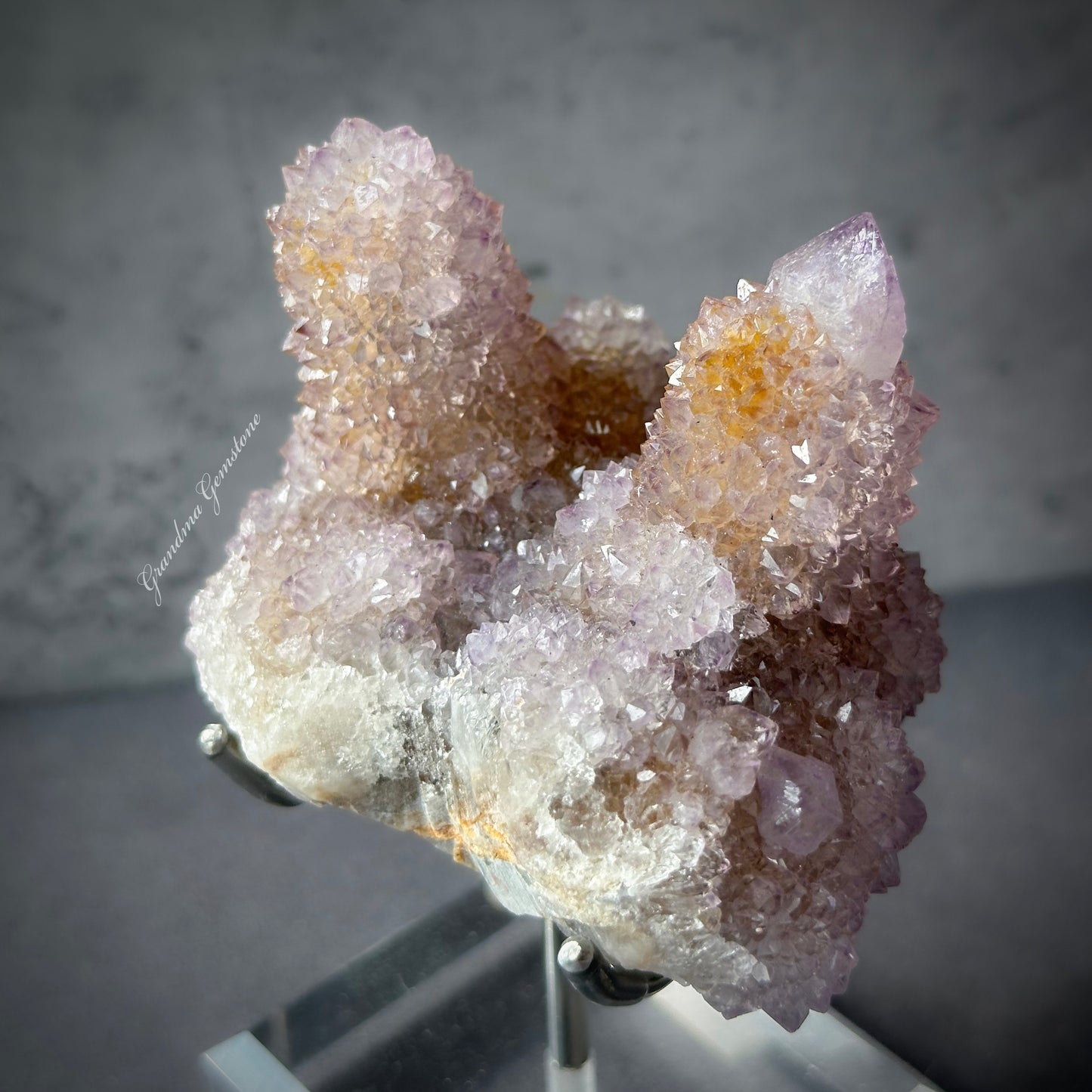 紫晶花 高頻紫水晶原礦 #019 Unique Amethyst Flower Cluster