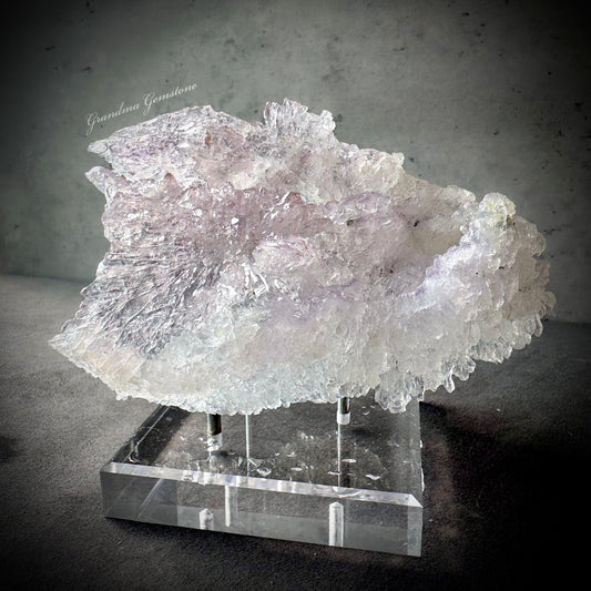 紫晶花 高頻紫水晶原礦 #016 Unique Amethyst Flower Cluster