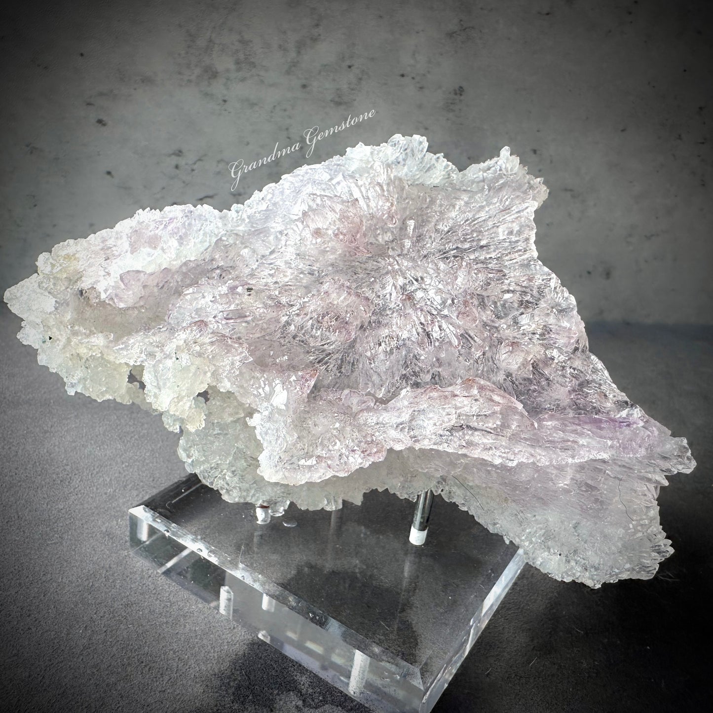 紫晶花 高頻紫水晶原礦 #016 Unique Amethyst Flower Cluster