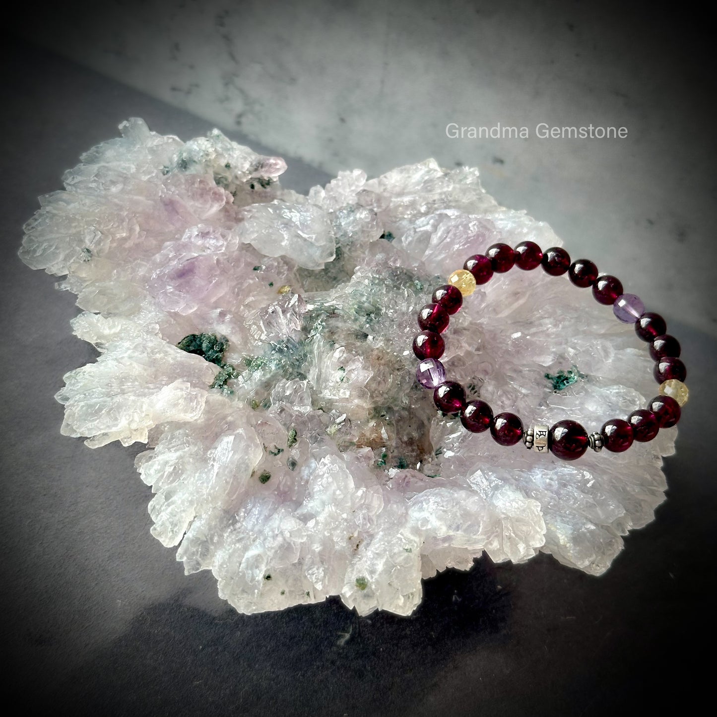 紫晶花 高頻紫水晶原礦 Unique Ameythst Flower Cluster