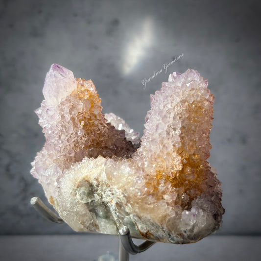 紫晶花 高頻紫水晶原礦 #019 Unique Amethyst Flower Cluster