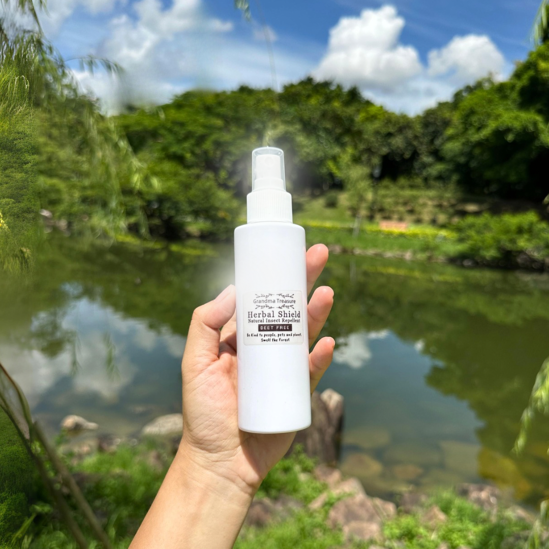 Herbal Shield, Natural Insect Repellent Spray