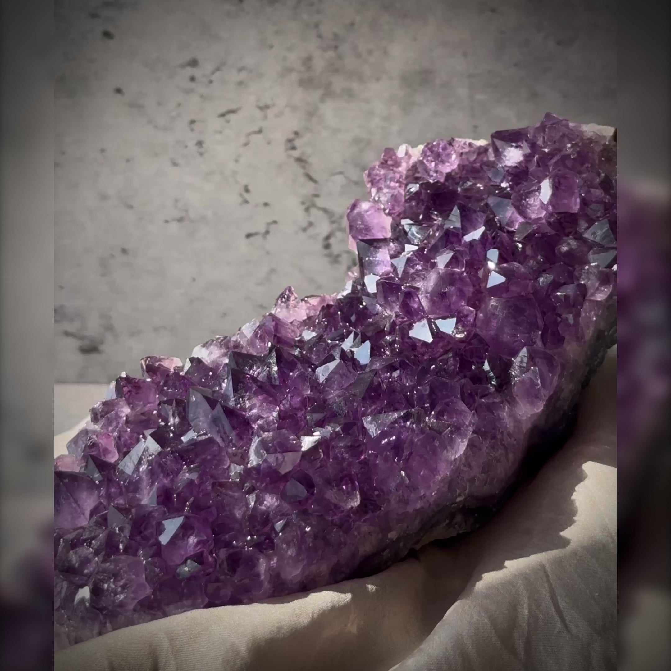 紫水晶 紫水晶簇原礦#038 Amethyst Cluster – Grandma Gemstone