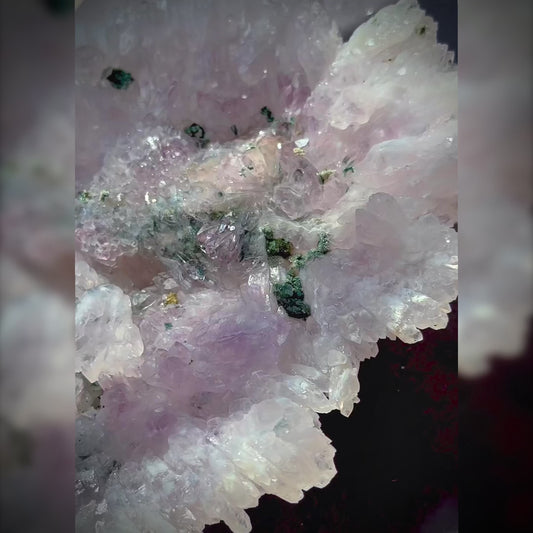 紫晶花 高頻紫水晶原礦 #010 Unique Amethyst Flower Cluster