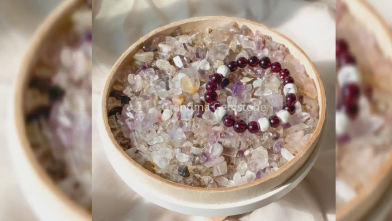 超七碎石Super 7 Tumbled Quartz 淨化水晶, 優質超七原石– Grandma